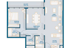 1 bedroom apartment